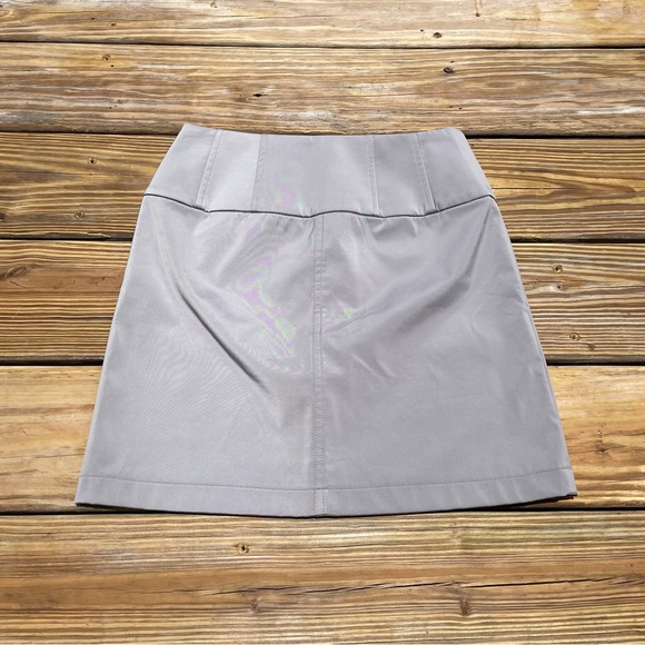 Zara Water Repellent Gray Skirt - Picture 2 of 6